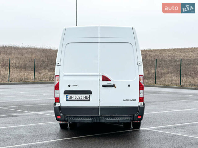 Белый Опель Movano, объемом двигателя 2.3 л и пробегом 555 тыс. км за 11900 $, фото 5 на Automoto.ua