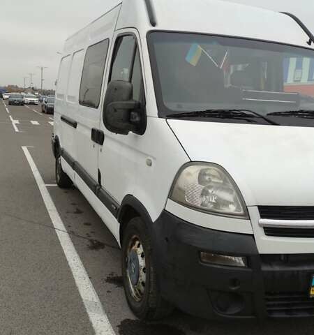 Белый Опель Movano, объемом двигателя 2.5 л и пробегом 521 тыс. км за 8800 $, фото 5 на Automoto.ua