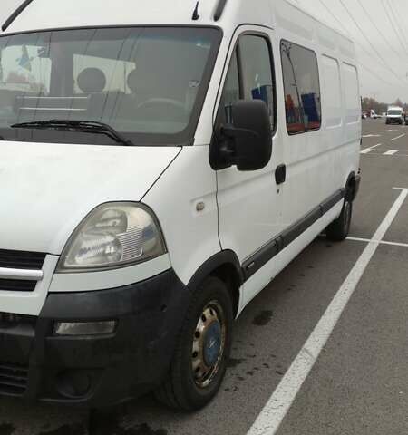 Белый Опель Movano, объемом двигателя 2.5 л и пробегом 521 тыс. км за 8800 $, фото 6 на Automoto.ua