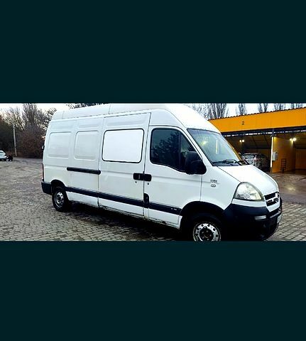 Белый Опель Movano, объемом двигателя 2.5 л и пробегом 420 тыс. км за 8000 $, фото 6 на Automoto.ua