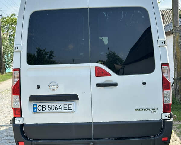 Белый Опель Movano, объемом двигателя 2.3 л и пробегом 296 тыс. км за 14500 $, фото 5 на Automoto.ua