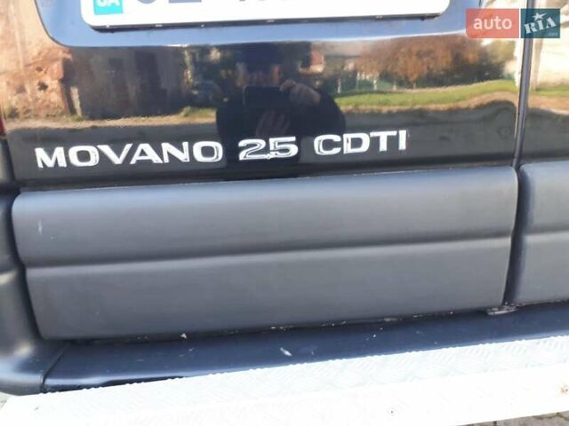 Чорний Опель Movano, об'ємом двигуна 2.5 л та пробігом 305 тис. км за 7900 $, фото 2 на Automoto.ua