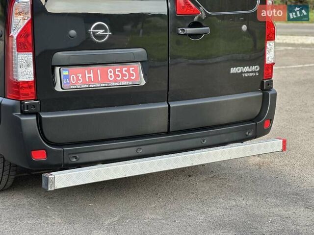 Черный Опель Movano, объемом двигателя 2.3 л и пробегом 186 тыс. км за 18500 $, фото 9 на Automoto.ua