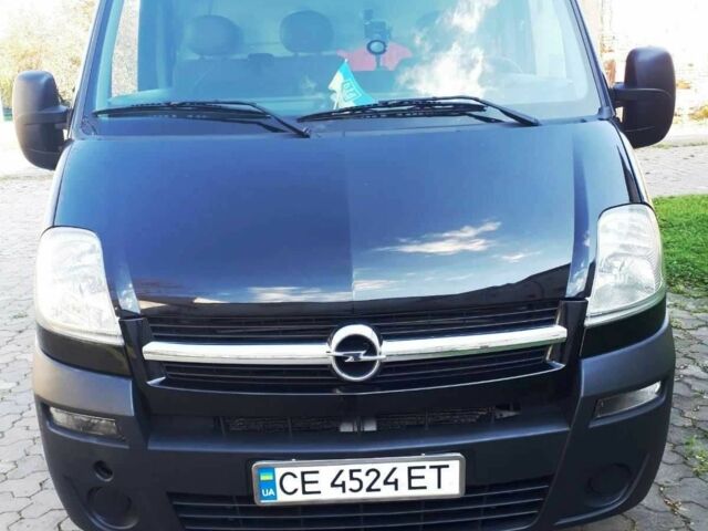 Черный Опель Movano, объемом двигателя 2.5 л и пробегом 315 тыс. км за 7900 $, фото 1 на Automoto.ua
