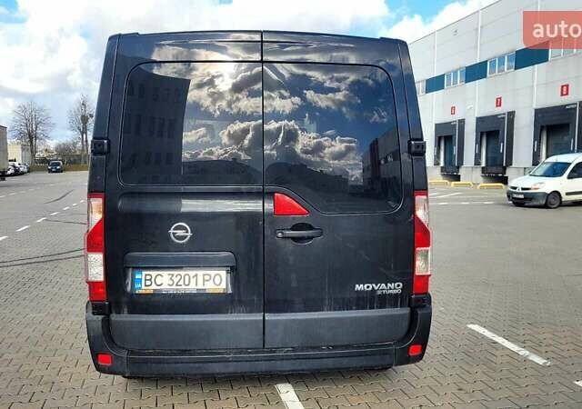 Черный Опель Movano, объемом двигателя 2.3 л и пробегом 190 тыс. км за 15500 $, фото 4 на Automoto.ua