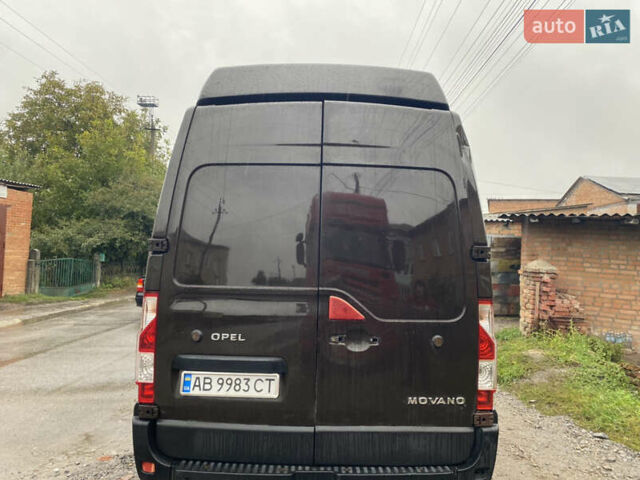 Коричневый Опель Movano, объемом двигателя 2.3 л и пробегом 270 тыс. км за 8500 $, фото 11 на Automoto.ua