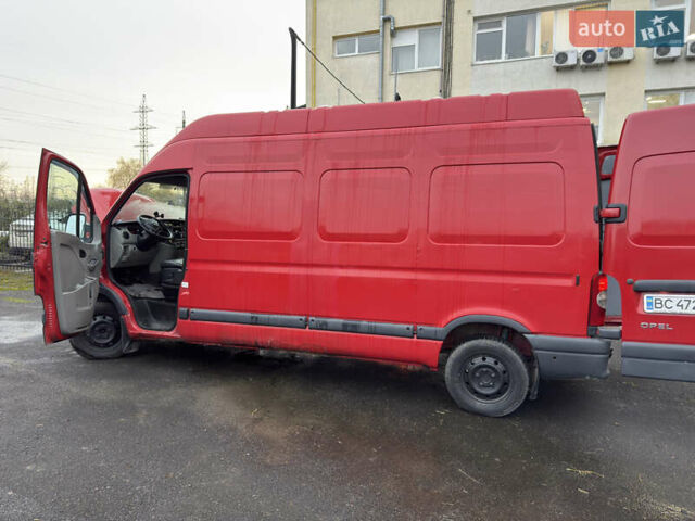 Красный Опель Movano, объемом двигателя 2.95 л и пробегом 550 тыс. км за 5500 $, фото 14 на Automoto.ua