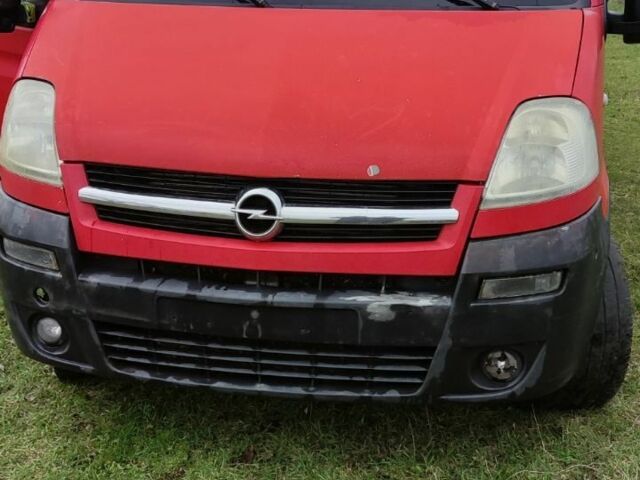 Красный Опель Movano, объемом двигателя 2.5 л и пробегом 200 тыс. км за 5100 $, фото 5 на Automoto.ua