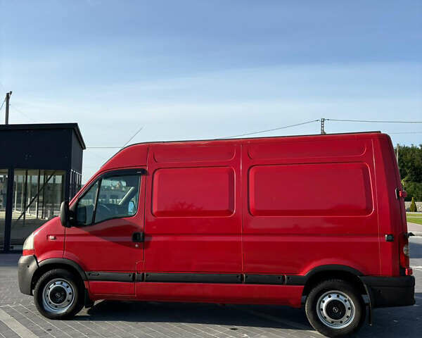 Червоний Опель Movano, об'ємом двигуна 2.46 л та пробігом 453 тис. км за 7200 $, фото 8 на Automoto.ua