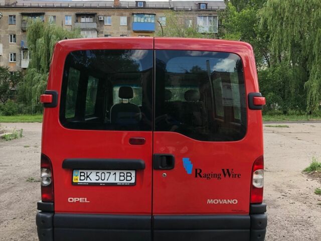 Червоний Опель Movano, об'ємом двигуна 1.9 л та пробігом 476 тис. км за 6100 $, фото 3 на Automoto.ua
