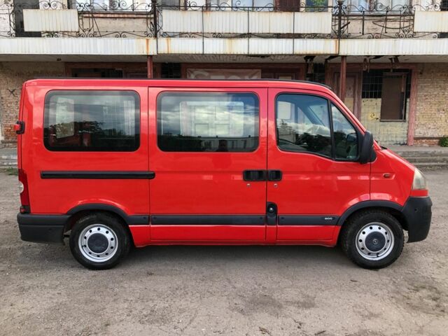 Червоний Опель Movano, об'ємом двигуна 1.9 л та пробігом 476 тис. км за 6100 $, фото 1 на Automoto.ua