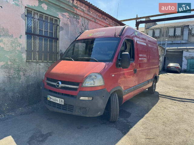 Красный Опель Movano, объемом двигателя 2.5 л и пробегом 460 тыс. км за 5400 $, фото 1 на Automoto.ua
