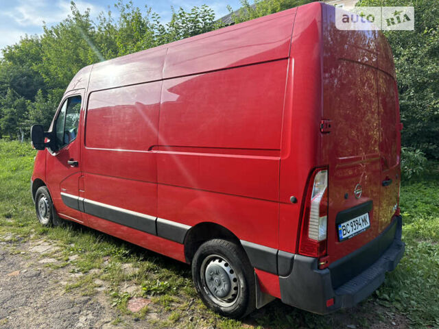 Красный Опель Movano, объемом двигателя 2.3 л и пробегом 200 тыс. км за 14500 $, фото 2 на Automoto.ua