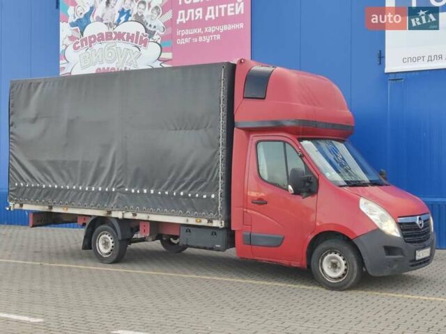 Красный Опель Movano, объемом двигателя 2.3 л и пробегом 600 тыс. км за 11900 $, фото 17 на Automoto.ua
