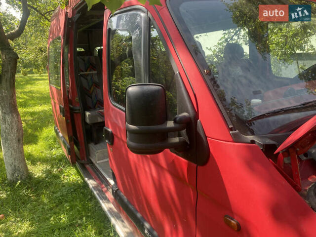 Красный Опель Movano, объемом двигателя 2.8 л и пробегом 280 тыс. км за 3500 $, фото 9 на Automoto.ua