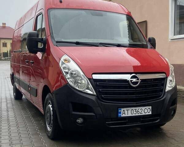 Красный Опель Movano, объемом двигателя 2.3 л и пробегом 550 тыс. км за 15690 $, фото 1 на Automoto.ua