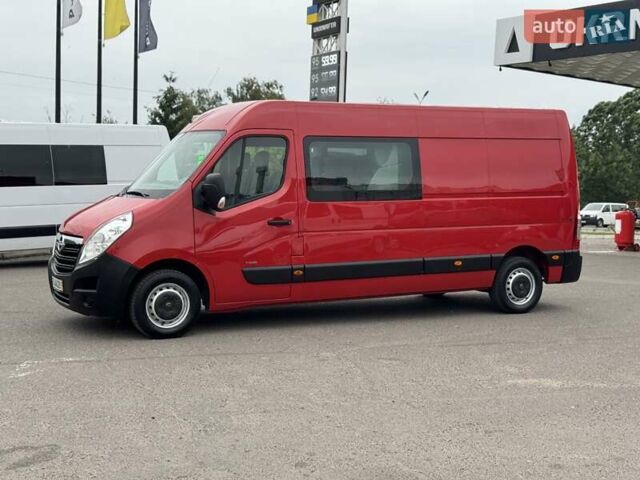 Красный Опель Movano, объемом двигателя 2.3 л и пробегом 207 тыс. км за 17500 $, фото 6 на Automoto.ua
