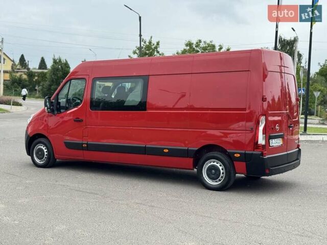 Красный Опель Movano, объемом двигателя 2.3 л и пробегом 207 тыс. км за 17500 $, фото 7 на Automoto.ua