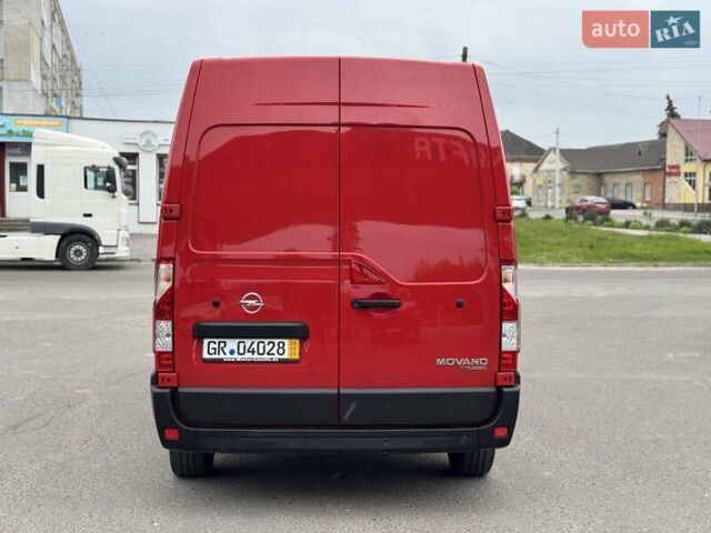 Красный Опель Movano, объемом двигателя 2.3 л и пробегом 207 тыс. км за 17500 $, фото 10 на Automoto.ua