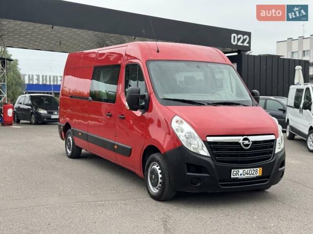 Красный Опель Movano, объемом двигателя 2.3 л и пробегом 207 тыс. км за 17500 $, фото 1 на Automoto.ua