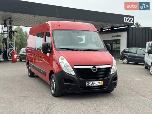 Красный Опель Movano, объемом двигателя 2.3 л и пробегом 207 тыс. км за 17500 $, фото 2 на Automoto.ua