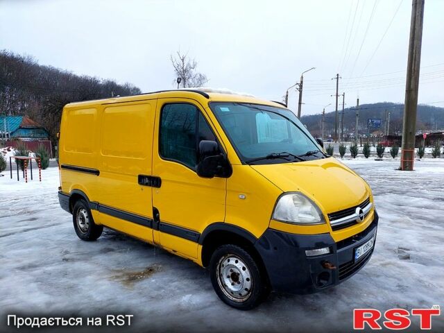 Желтый Опель Movano, объемом двигателя 2.5 л и пробегом 270 тыс. км за 6500 $, фото 1 на Automoto.ua