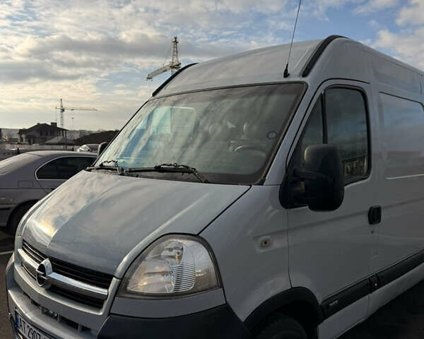 Серый Опель Movano, объемом двигателя 2.5 л и пробегом 607 тыс. км за 9200 $, фото 1 на Automoto.ua