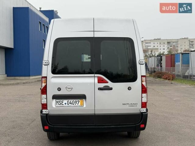 Серый Опель Movano, объемом двигателя 2.3 л и пробегом 218 тыс. км за 18750 $, фото 4 на Automoto.ua