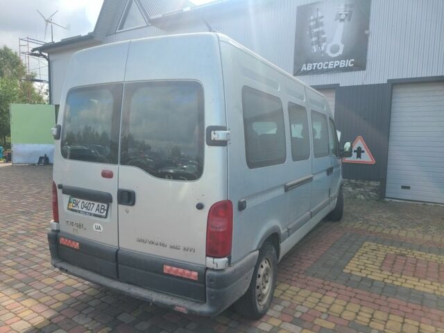 Серый Опель Movano, объемом двигателя 2.5 л и пробегом 160 тыс. км за 4250 $, фото 3 на Automoto.ua