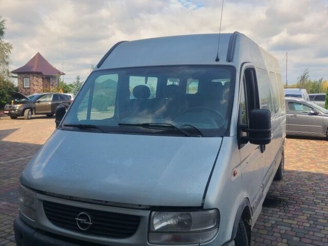 Серый Опель Movano, объемом двигателя 2.5 л и пробегом 160 тыс. км за 4250 $, фото 5 на Automoto.ua