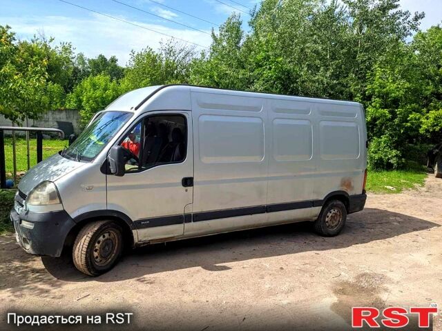 Серый Опель Movano, объемом двигателя 2.5 л и пробегом 527 тыс. км за 6500 $, фото 2 на Automoto.ua