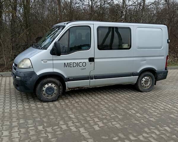 Серый Опель Movano, объемом двигателя 2.5 л и пробегом 370 тыс. км за 6100 $, фото 4 на Automoto.ua