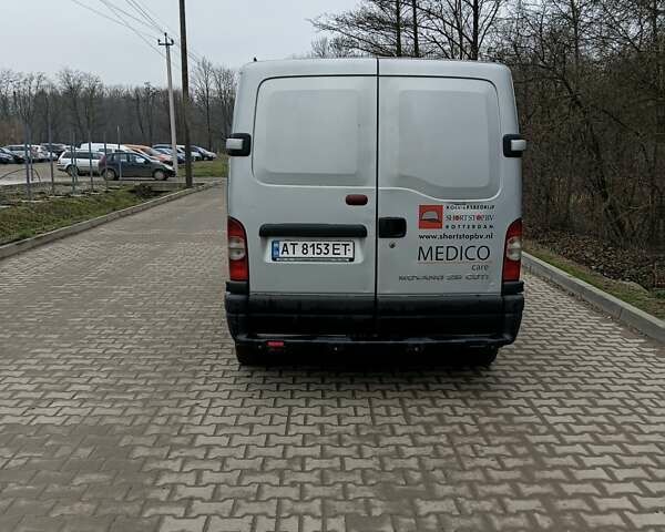 Серый Опель Movano, объемом двигателя 2.5 л и пробегом 370 тыс. км за 6100 $, фото 3 на Automoto.ua