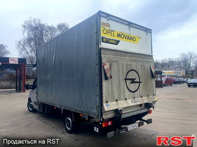 Серый Опель Movano, объемом двигателя 2.3 л и пробегом 438 тыс. км за 14200 $, фото 2 на Automoto.ua