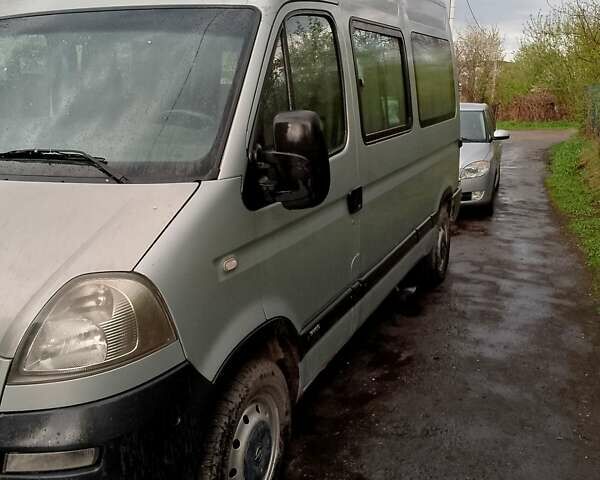 Серый Опель Movano, объемом двигателя 2.5 л и пробегом 369 тыс. км за 7500 $, фото 3 на Automoto.ua
