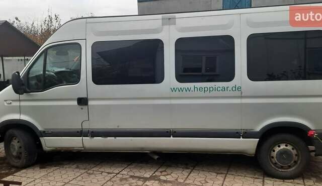 Серый Опель Movano, объемом двигателя 2.5 л и пробегом 430 тыс. км за 6000 $, фото 6 на Automoto.ua