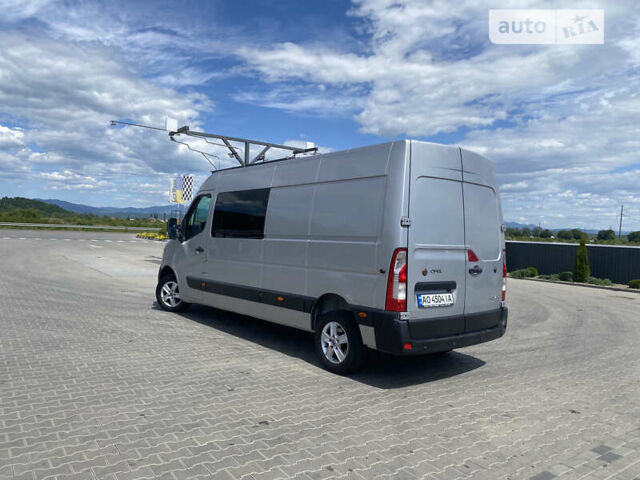 Серый Опель Movano, объемом двигателя 2.3 л и пробегом 412 тыс. км за 12500 $, фото 5 на Automoto.ua