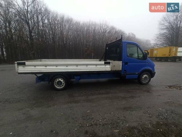 Синий Опель Movano, объемом двигателя 2.19 л и пробегом 263 тыс. км за 10000 $, фото 5 на Automoto.ua