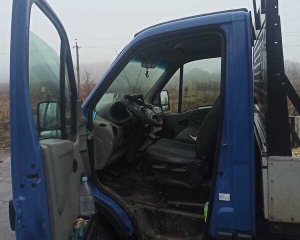Синий Опель Movano, объемом двигателя 2.19 л и пробегом 263 тыс. км за 10000 $, фото 10 на Automoto.ua