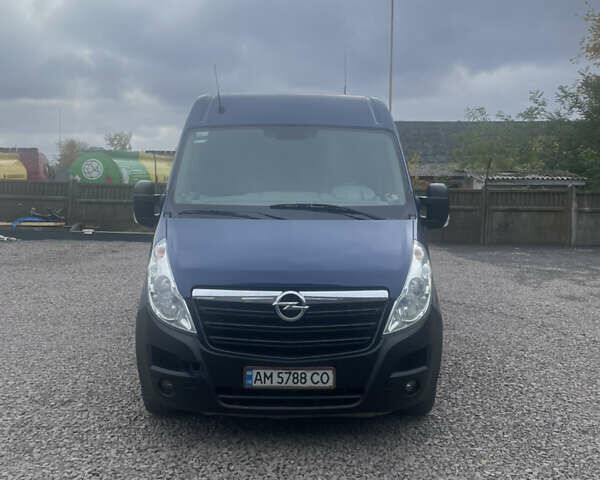 Синий Опель Movano, объемом двигателя 2.3 л и пробегом 221 тыс. км за 10500 $, фото 1 на Automoto.ua