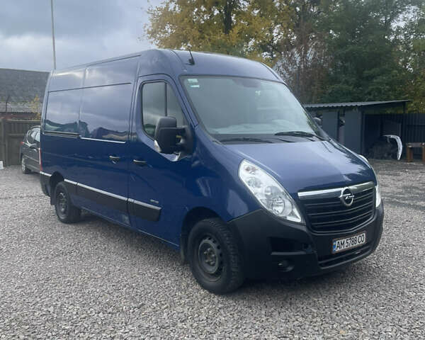 Синий Опель Movano, объемом двигателя 2.3 л и пробегом 221 тыс. км за 10500 $, фото 2 на Automoto.ua