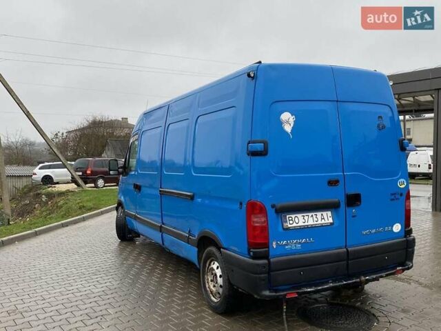 Синий Опель Movano, объемом двигателя 2.19 л и пробегом 350 тыс. км за 3750 $, фото 4 на Automoto.ua