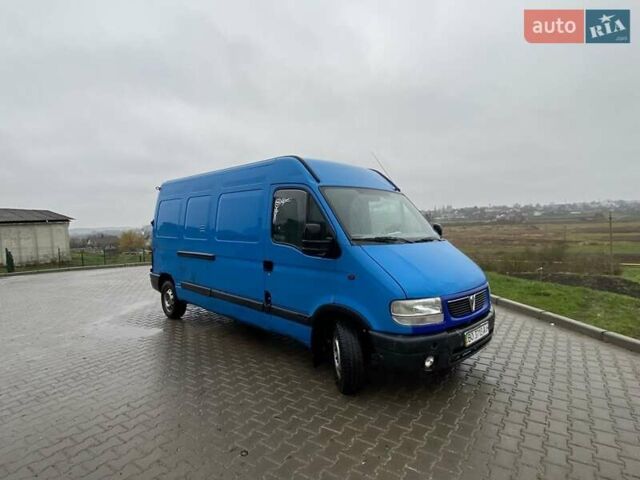 Синий Опель Movano, объемом двигателя 2.19 л и пробегом 350 тыс. км за 3750 $, фото 2 на Automoto.ua
