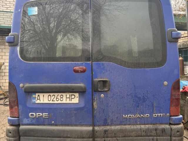 Синій Опель Movano, об'ємом двигуна 2.8 л та пробігом 36 тис. км за 2000 $, фото 1 на Automoto.ua