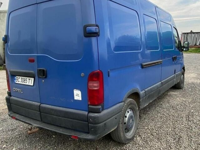 Синій Опель Movano, об'ємом двигуна 2.5 л та пробігом 444 тис. км за 4400 $, фото 2 на Automoto.ua