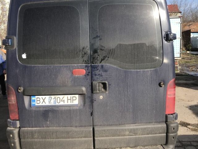 Синий Опель Movano, объемом двигателя 2.2 л и пробегом 480 тыс. км за 7000 $, фото 3 на Automoto.ua