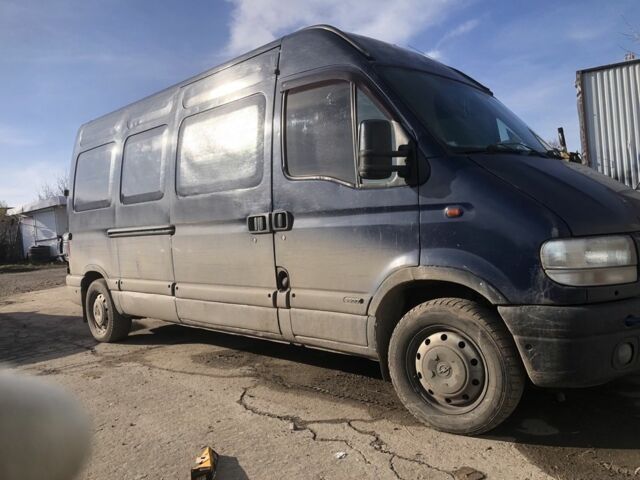 Синий Опель Movano, объемом двигателя 2.2 л и пробегом 480 тыс. км за 7000 $, фото 2 на Automoto.ua