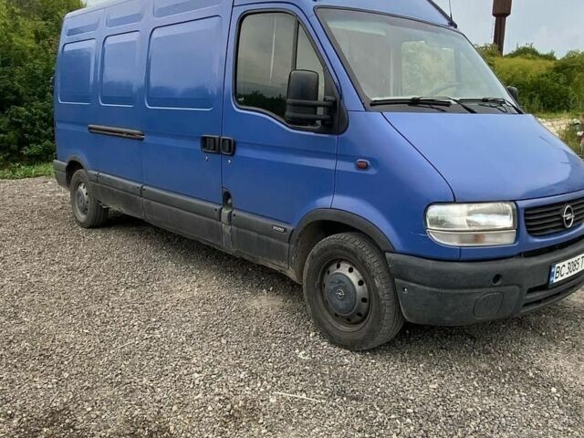 Синій Опель Movano, об'ємом двигуна 2.5 л та пробігом 444 тис. км за 4400 $, фото 1 на Automoto.ua