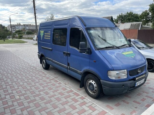 Синій Опель Movano, об'ємом двигуна 2.5 л та пробігом 700 тис. км за 3600 $, фото 1 на Automoto.ua