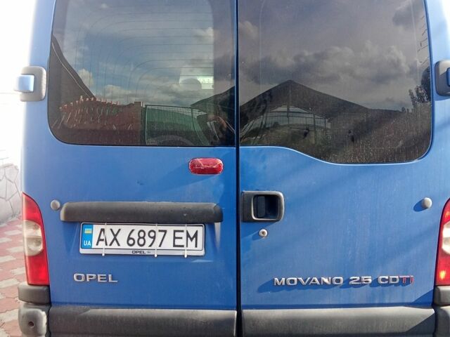 Синій Опель Movano, об'ємом двигуна 2.5 л та пробігом 300 тис. км за 5000 $, фото 7 на Automoto.ua